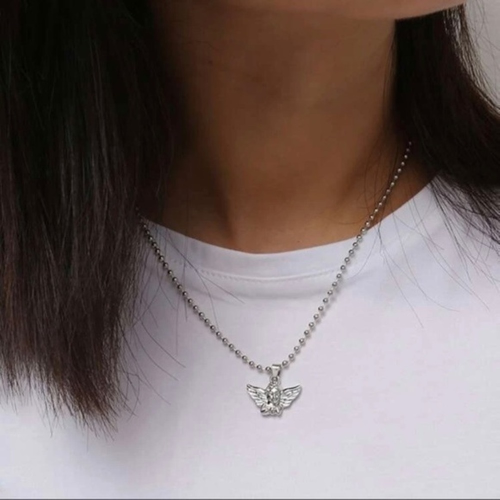 3/$30 🤍 Angel Charm Necklace